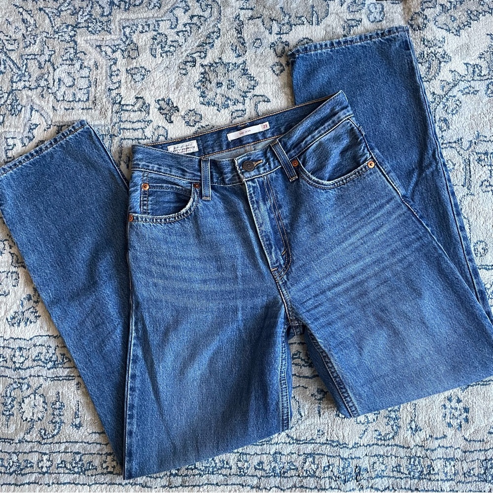 Levi's  dad jeans Women's Blue Jeans